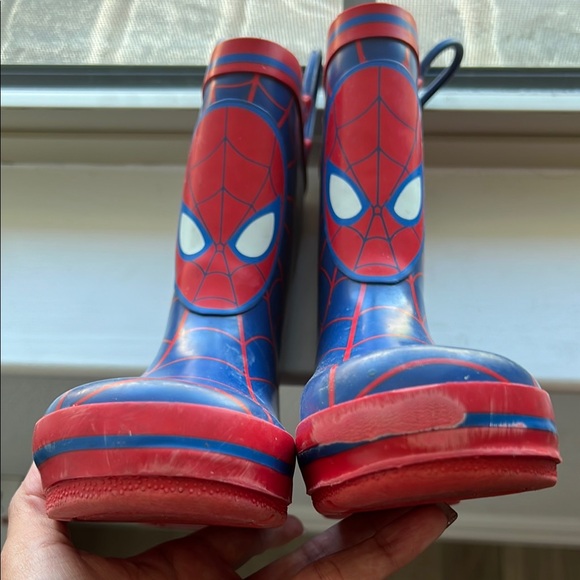 Marvel Spider-Man Kids Rain Boots - Blue and Red - Picture 6 of 10